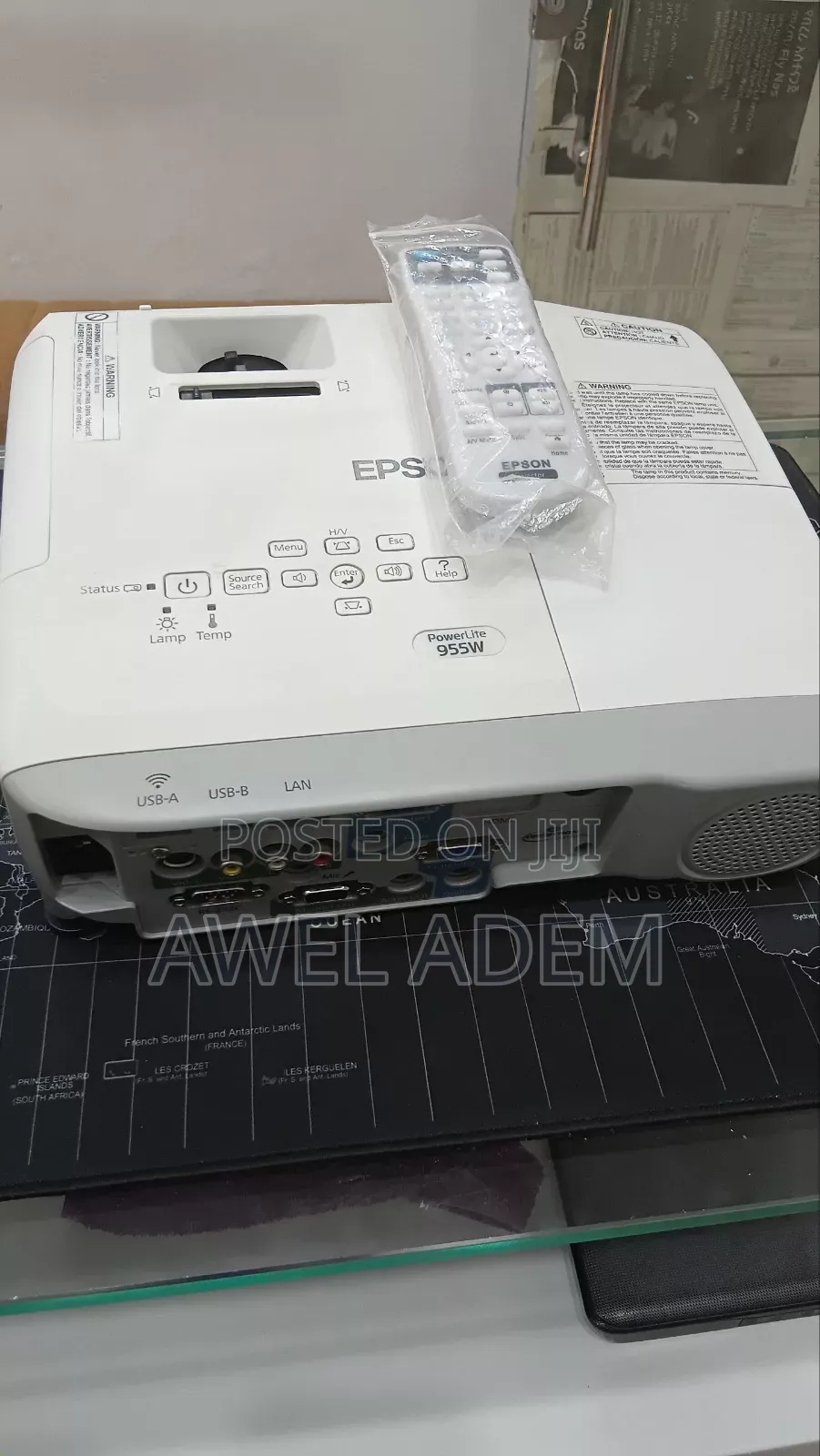 Epson Powerlite 955w 3lcd Projector 3200 Ansi Full Hd 1080p 1080i