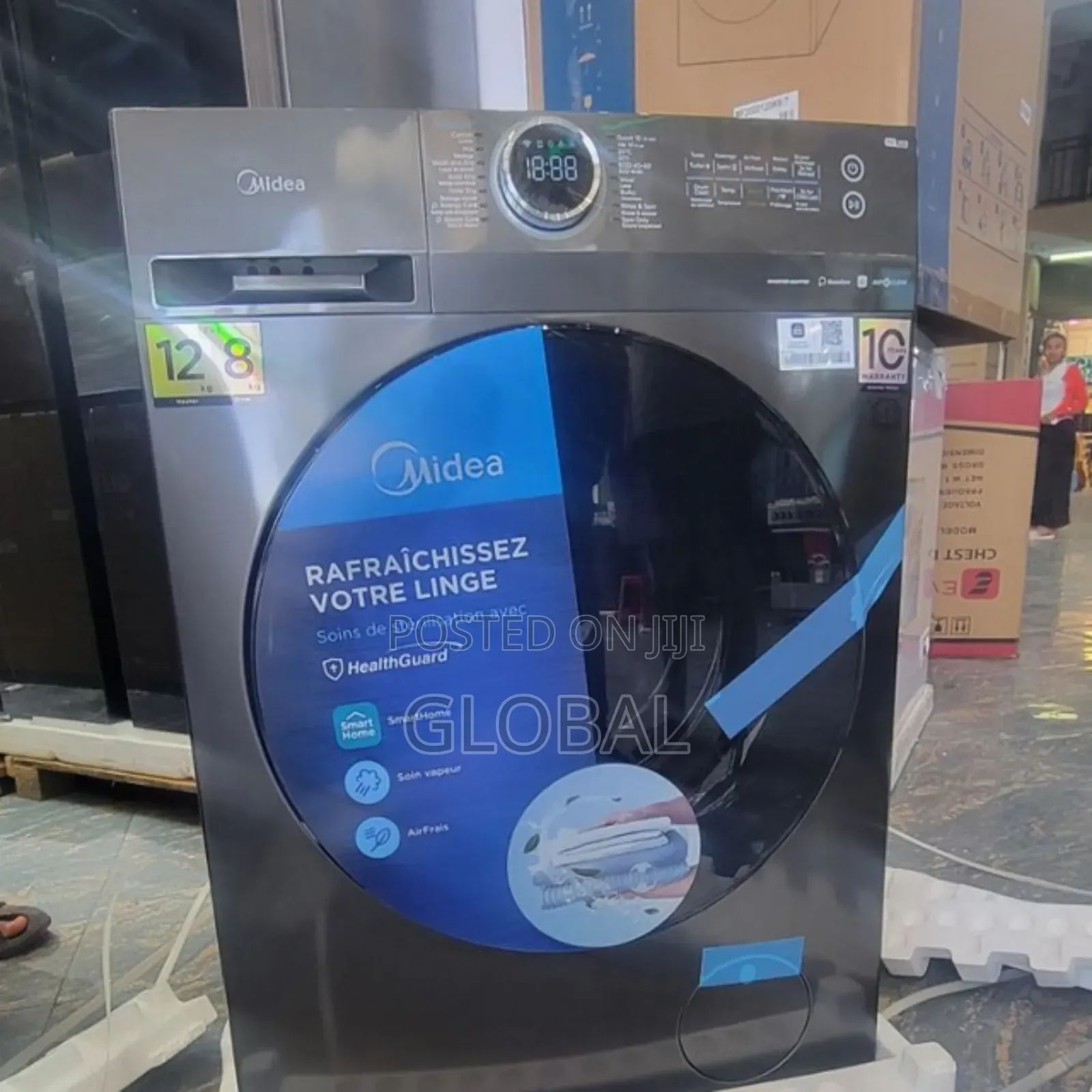 Midea 12.8kg Automatic Washing and Drayer Machine