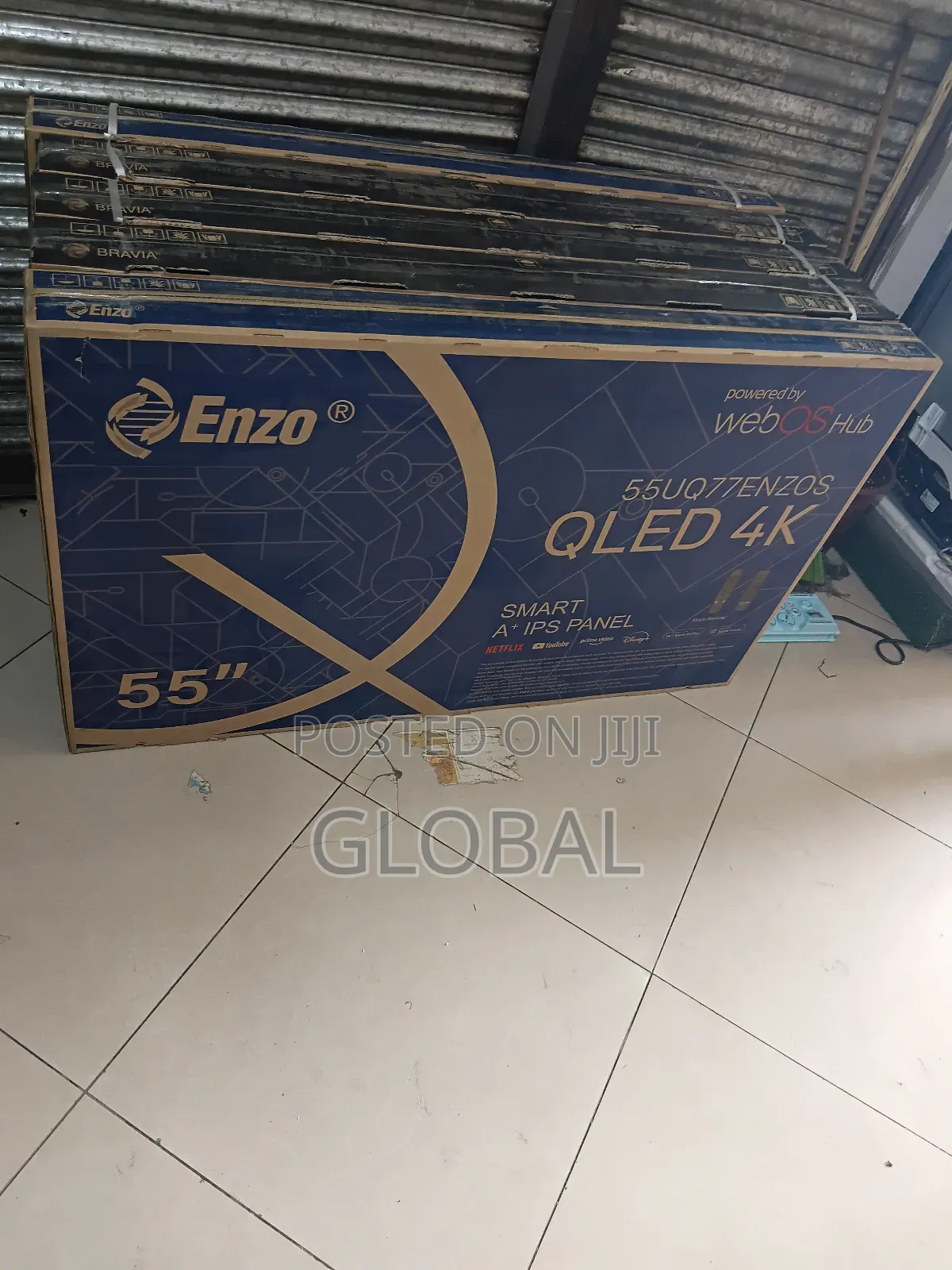 Enzo 55+Nch Smart A+Panel Tv for sale - GLOBAL Price: ETB 92,000 on ...