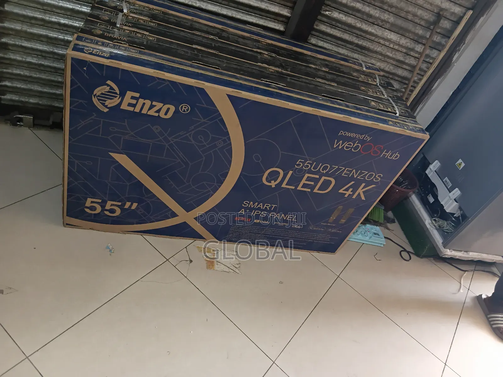 Enzo 55+Nch Smart A+Panel Tv for sale - GLOBAL Price: ETB 92,000 on ...