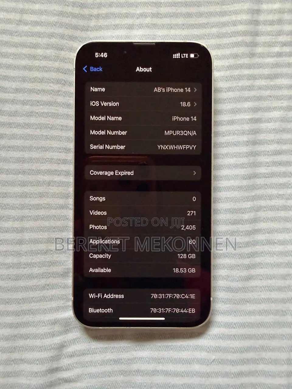 Apple iPhone 14 128 GB White