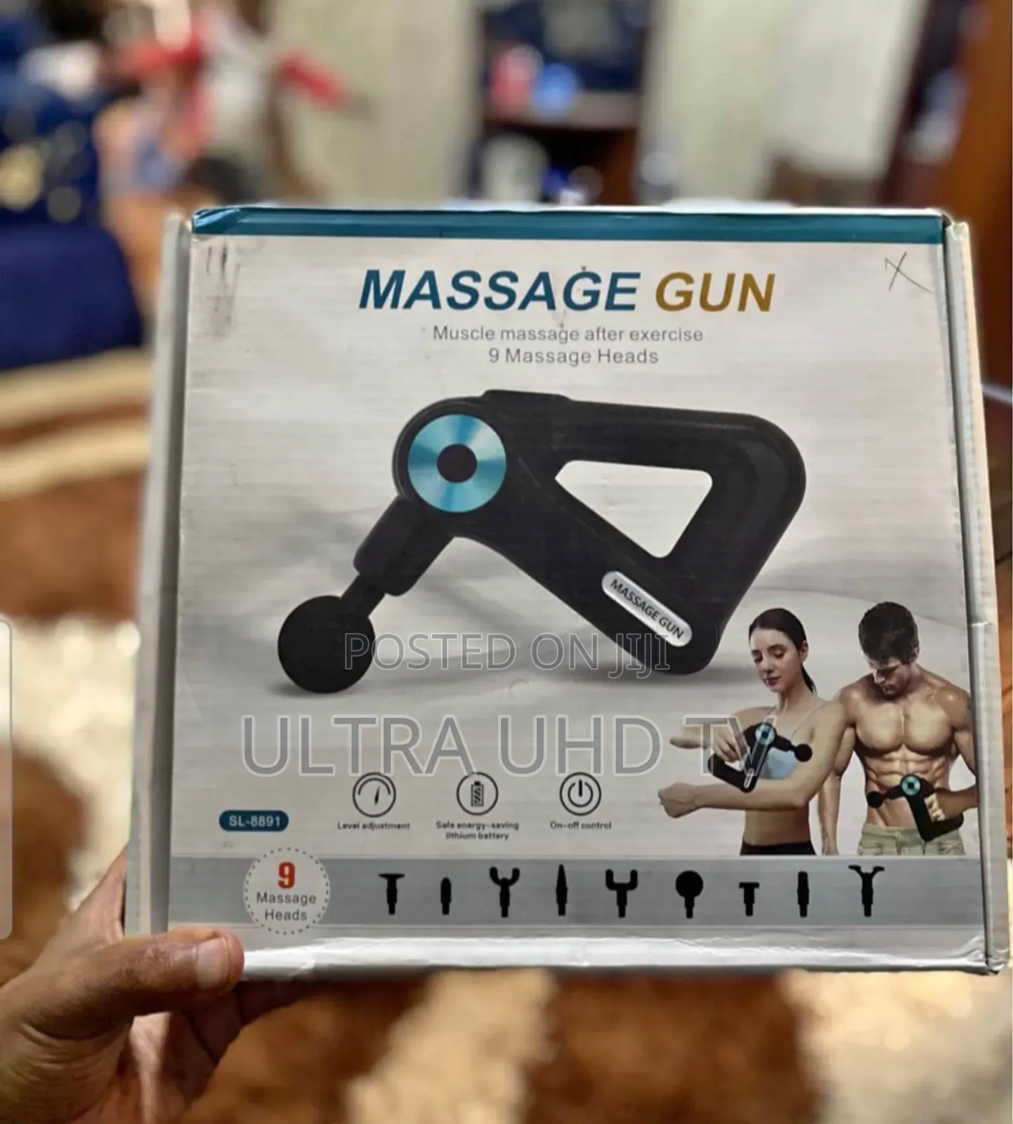 ማሳጅ ማድረግያ Handheld Electric Muscle Massage Gun Designed for Deep