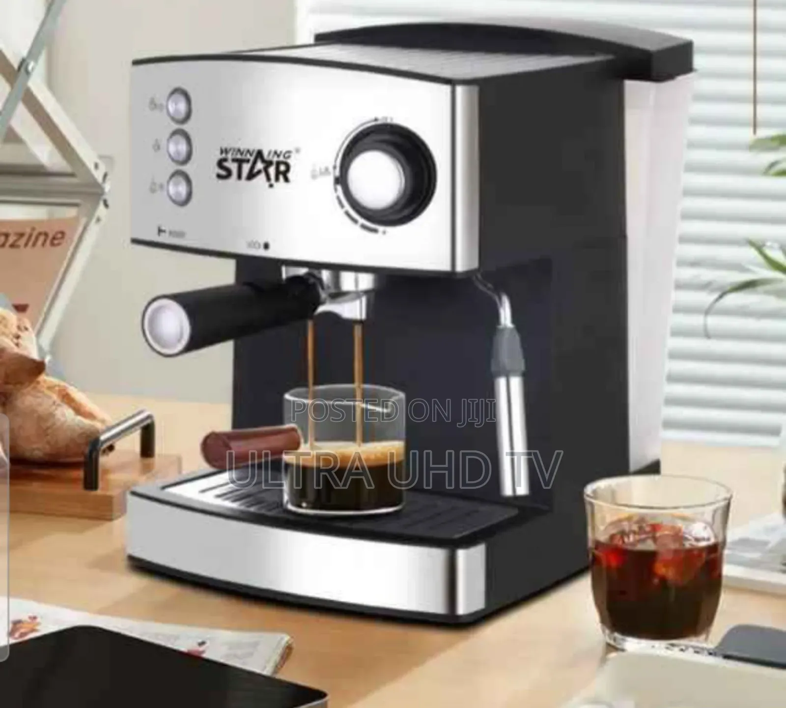 Espresso Machine. Winning Star St-9702 Espresso Machine.