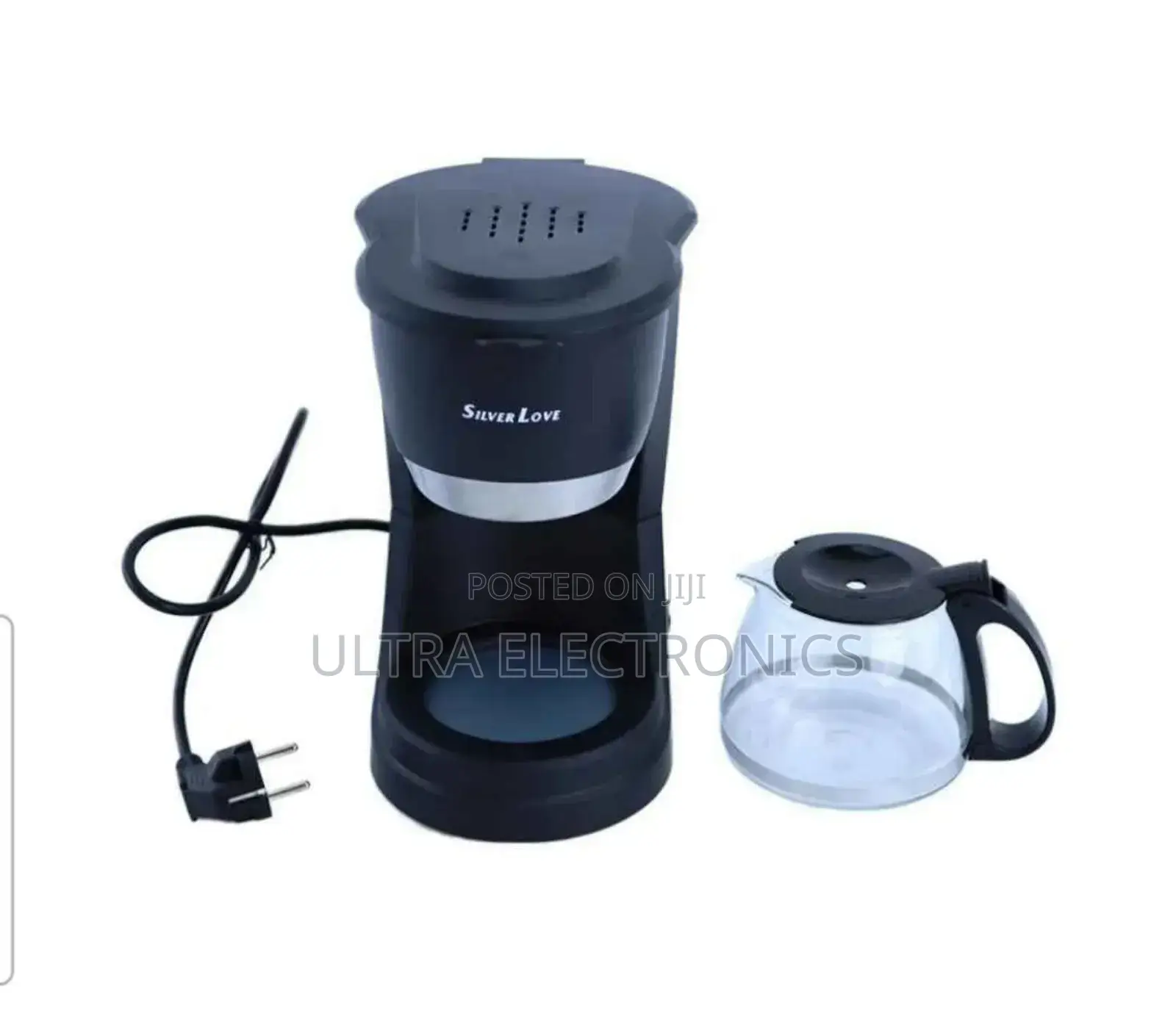 Coffee Maker.Silver Love Electrical Coffee Maker.