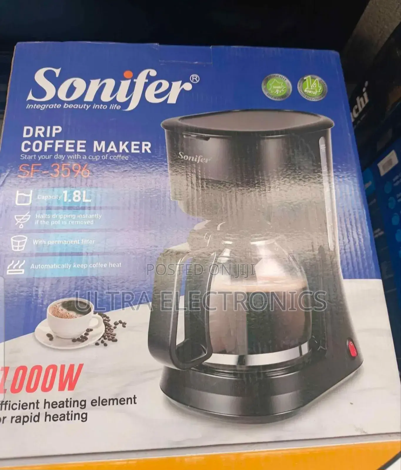 Coffee Maker.Sonifer Drip Coffee Maker. Key Features Include: