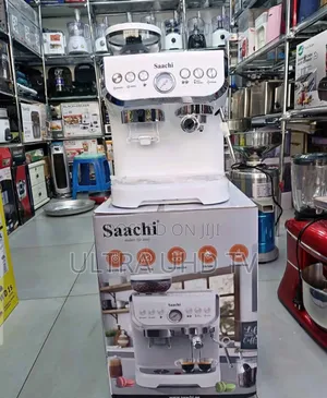 Espresso Coffee Maker Saachi 19-Bar Espresso With Built-in Grinder,