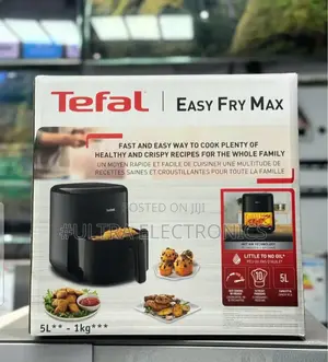 Air Fryer Tefal Easy Fry Max Specifically the 5l Black Model.