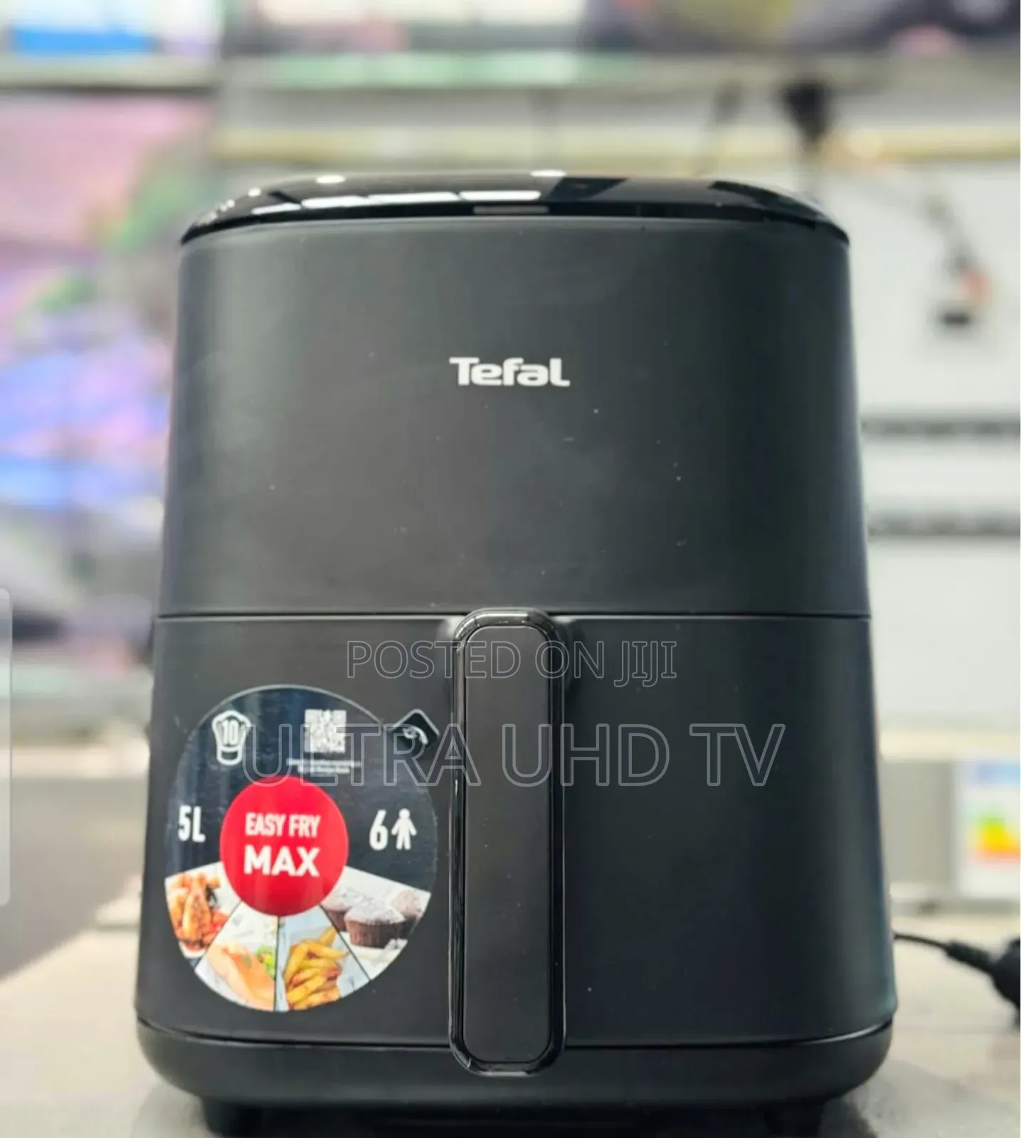 Air Fryer Tefal Easy Fry Max Specifically the 5l Black Model.