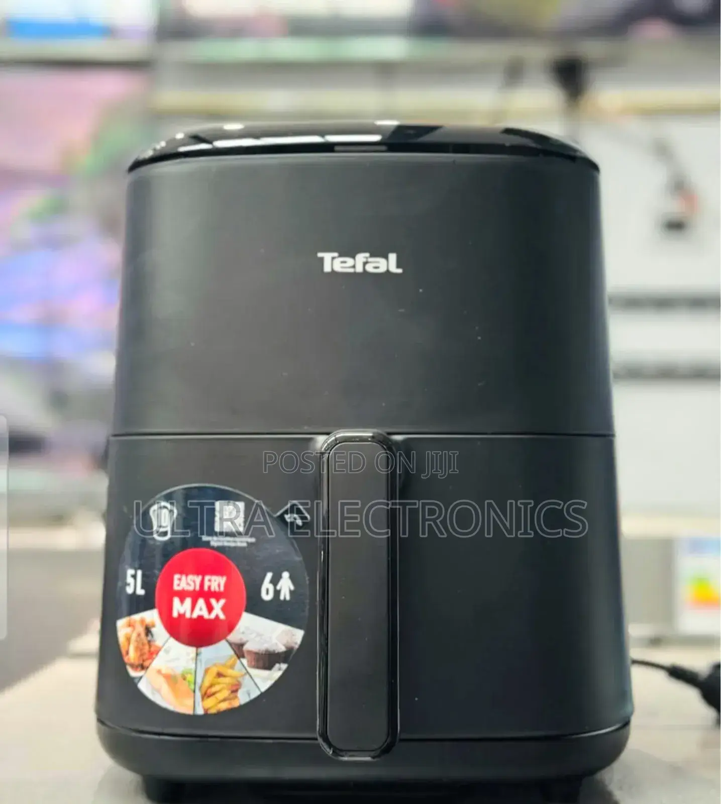 Air Fryer Tefal Easy Fry Max Specifically the 5l Black Model.