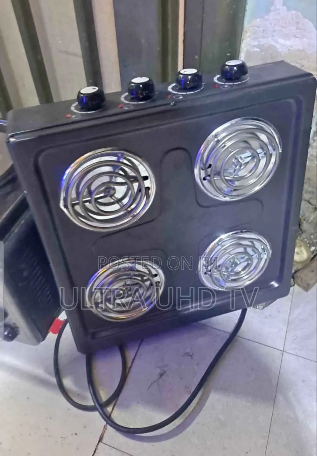 Arcodym 4-Burner Electric Stove.