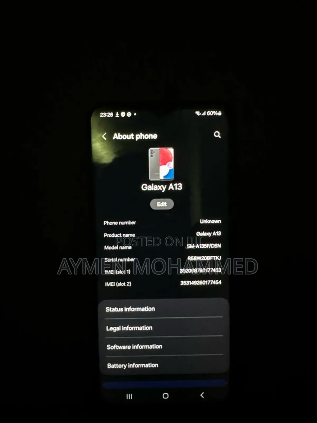 Samsung Galaxy A13 128 GB Black