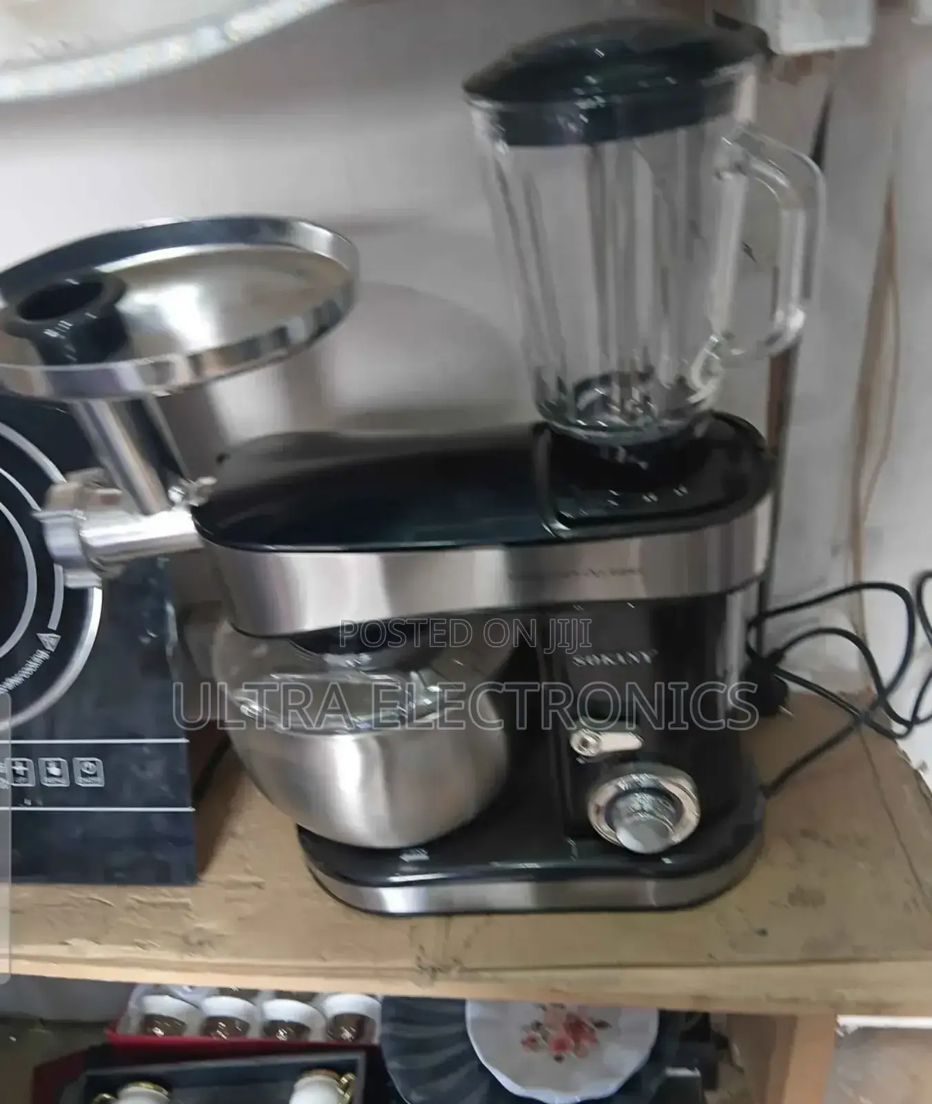 Sokany 3-in-1 or 4-in-1 Stand Mixer and Food Processor.