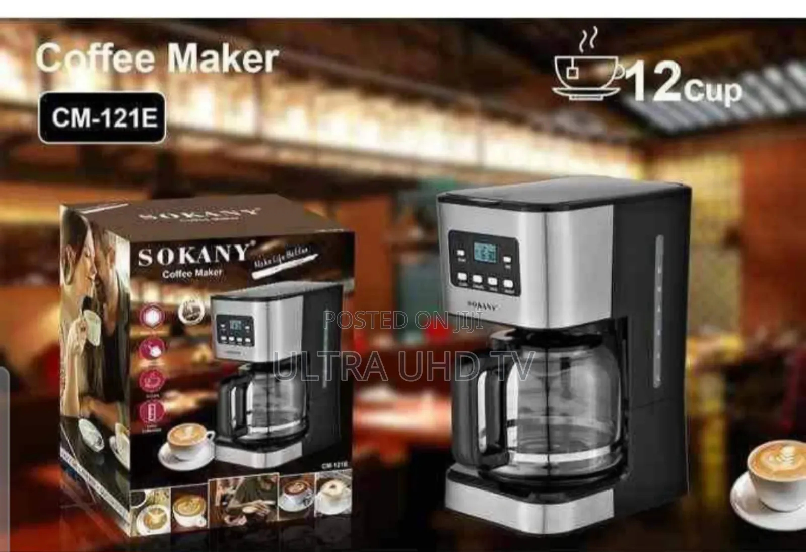 Sokany Cm-121e American Drip Coffee Machine.