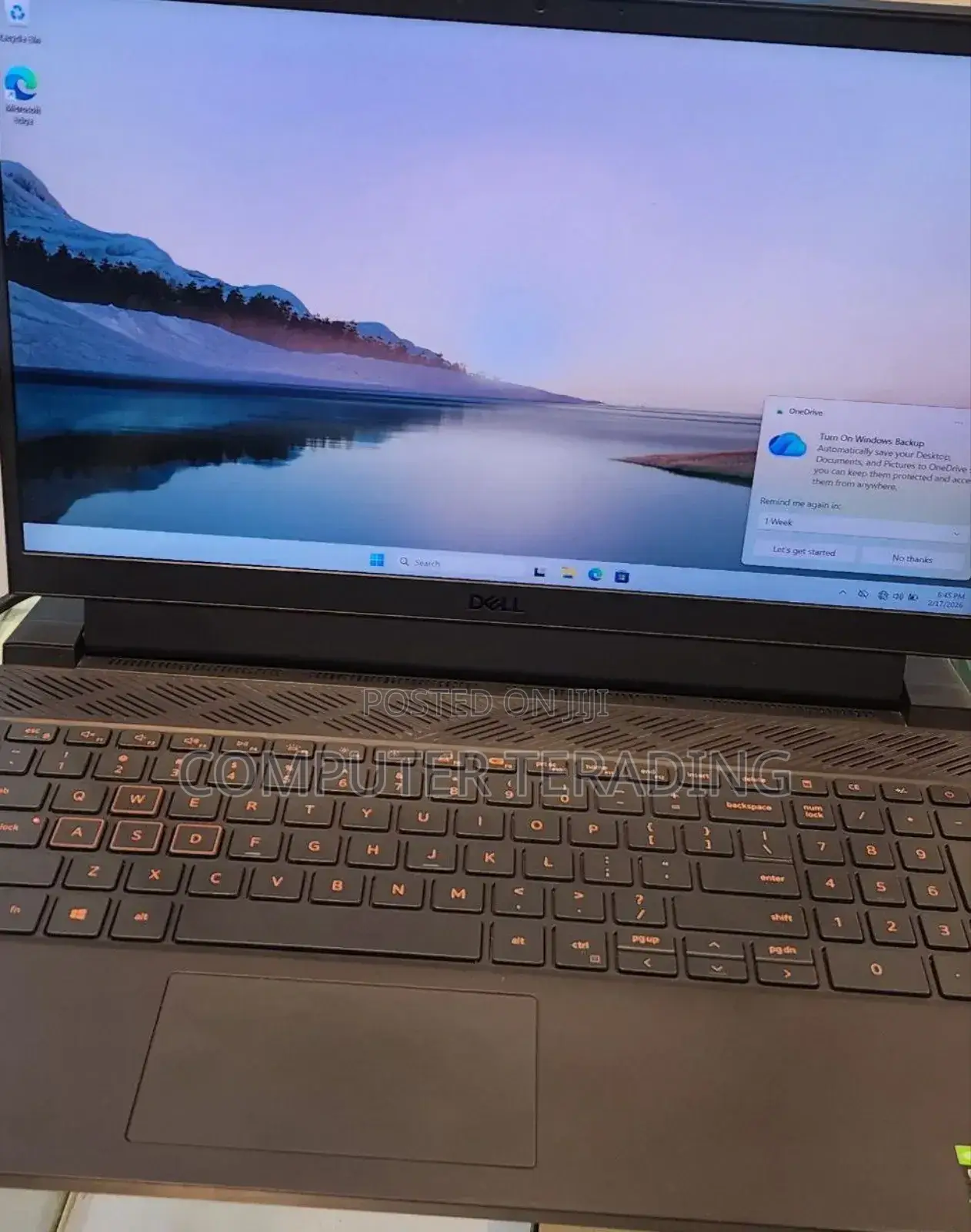 New Laptop Dell G15 5511 16GB Intel Core i7 SSD 512GB
