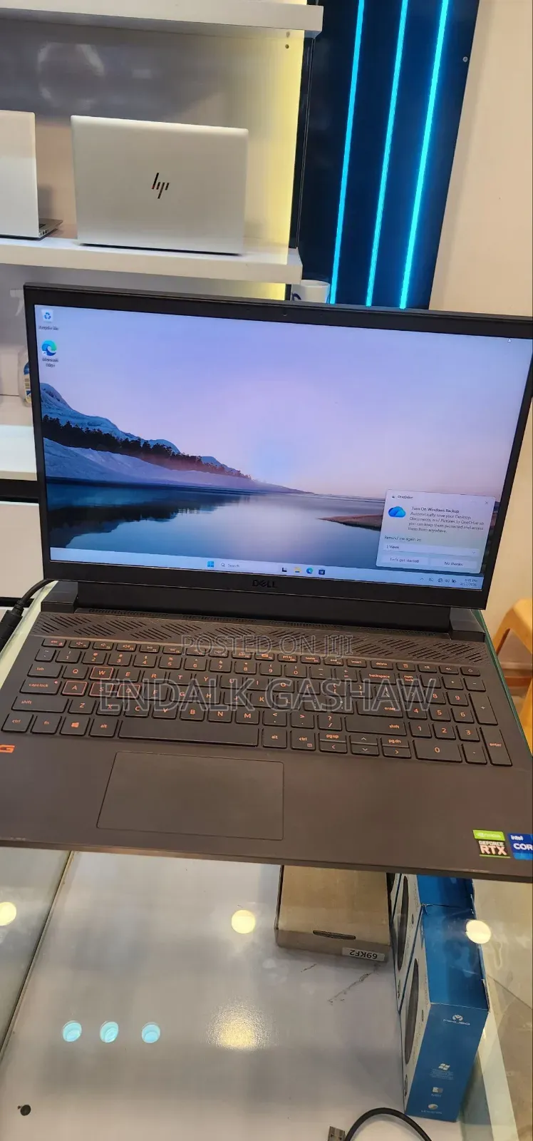 New Laptop Dell G15 5535 16GB Intel Core i7 SSD 512GB