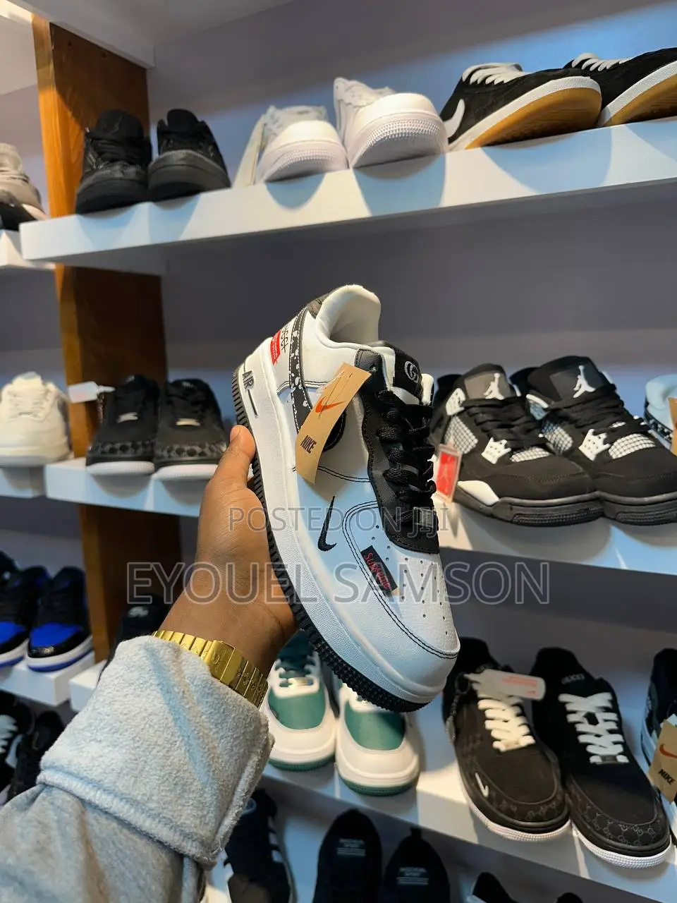 Gucci Supreme Af1 Custom