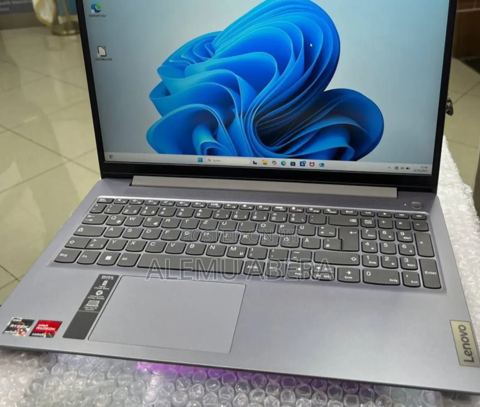 New Laptop Lenovo Ideapad 3 16GB AMD Ryzen 5 SSD 512GB