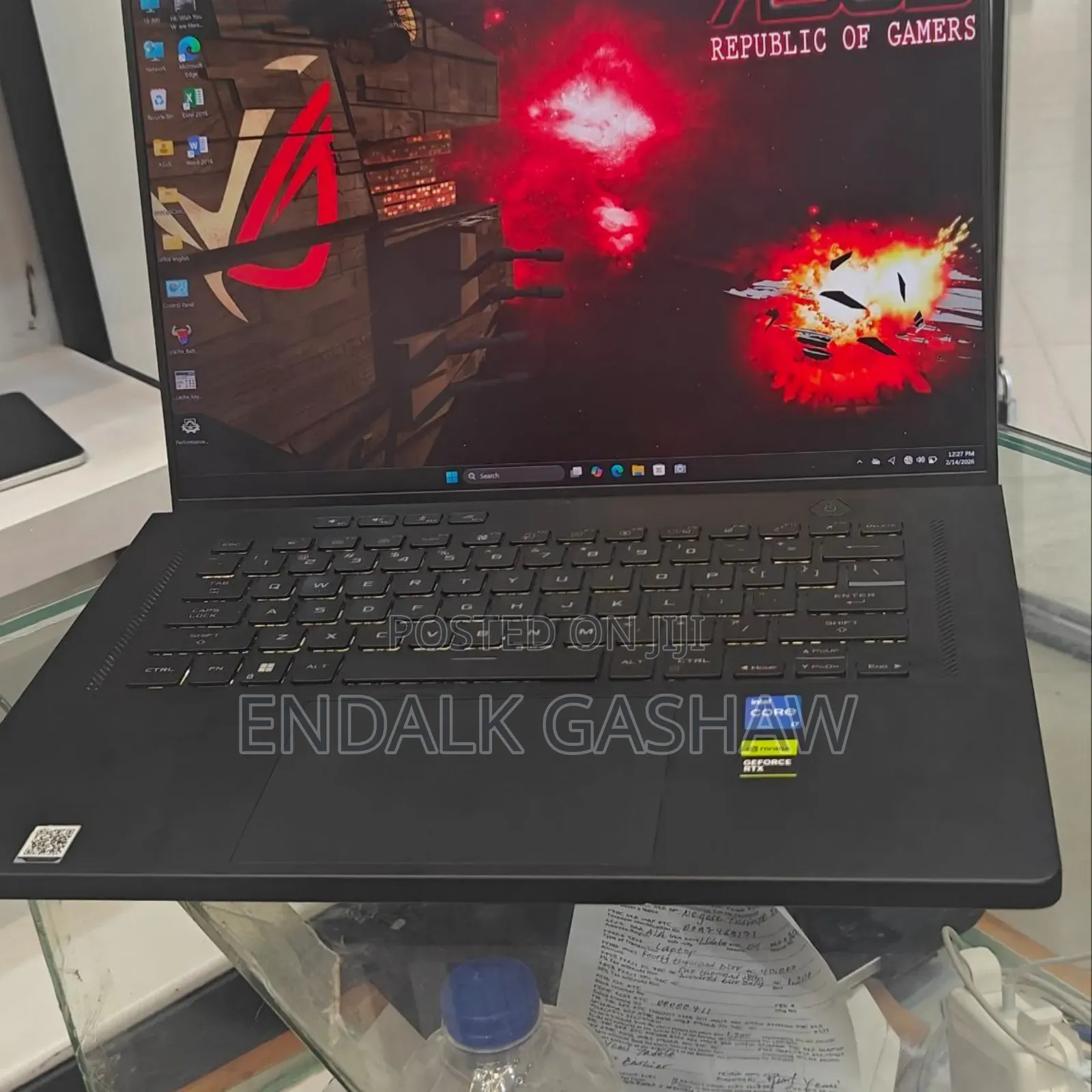 New Laptop Asus ROG Zephyrus G15 16GB Intel Core i7 SSD 512GB