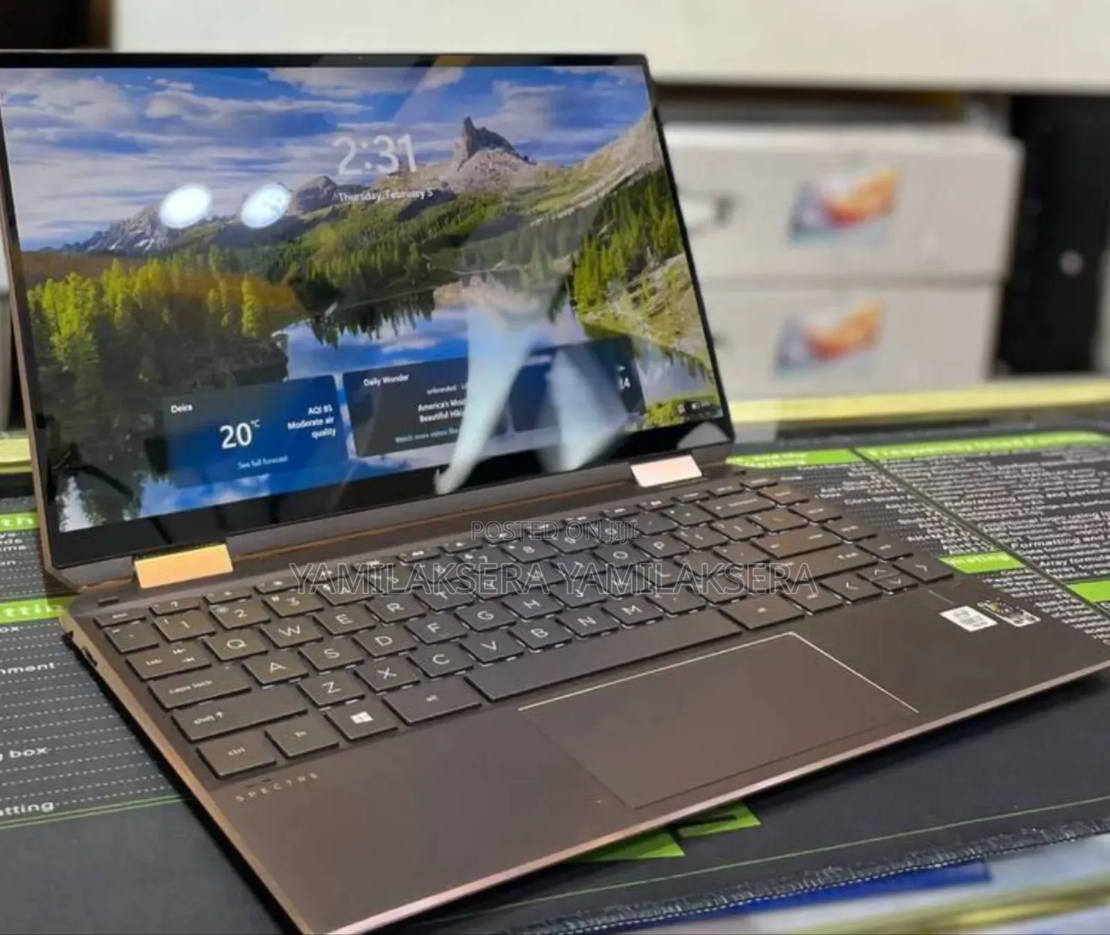 New Laptop HP Spectre X360 16GB Intel Core i7 SSD 512GB