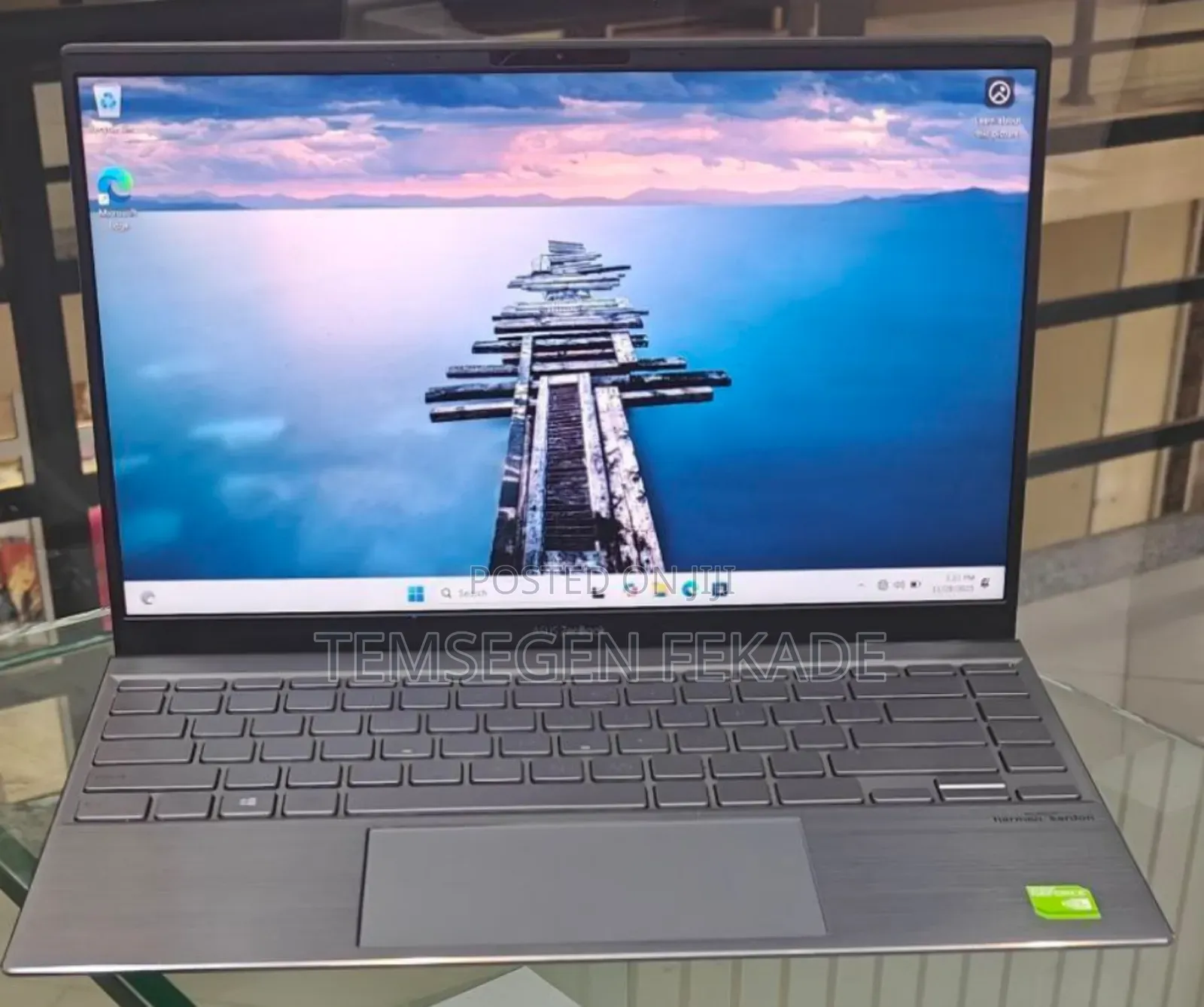 New Laptop Asus Zenbook Duo 14 8GB AMD Ryzen 5 SSD 512GB