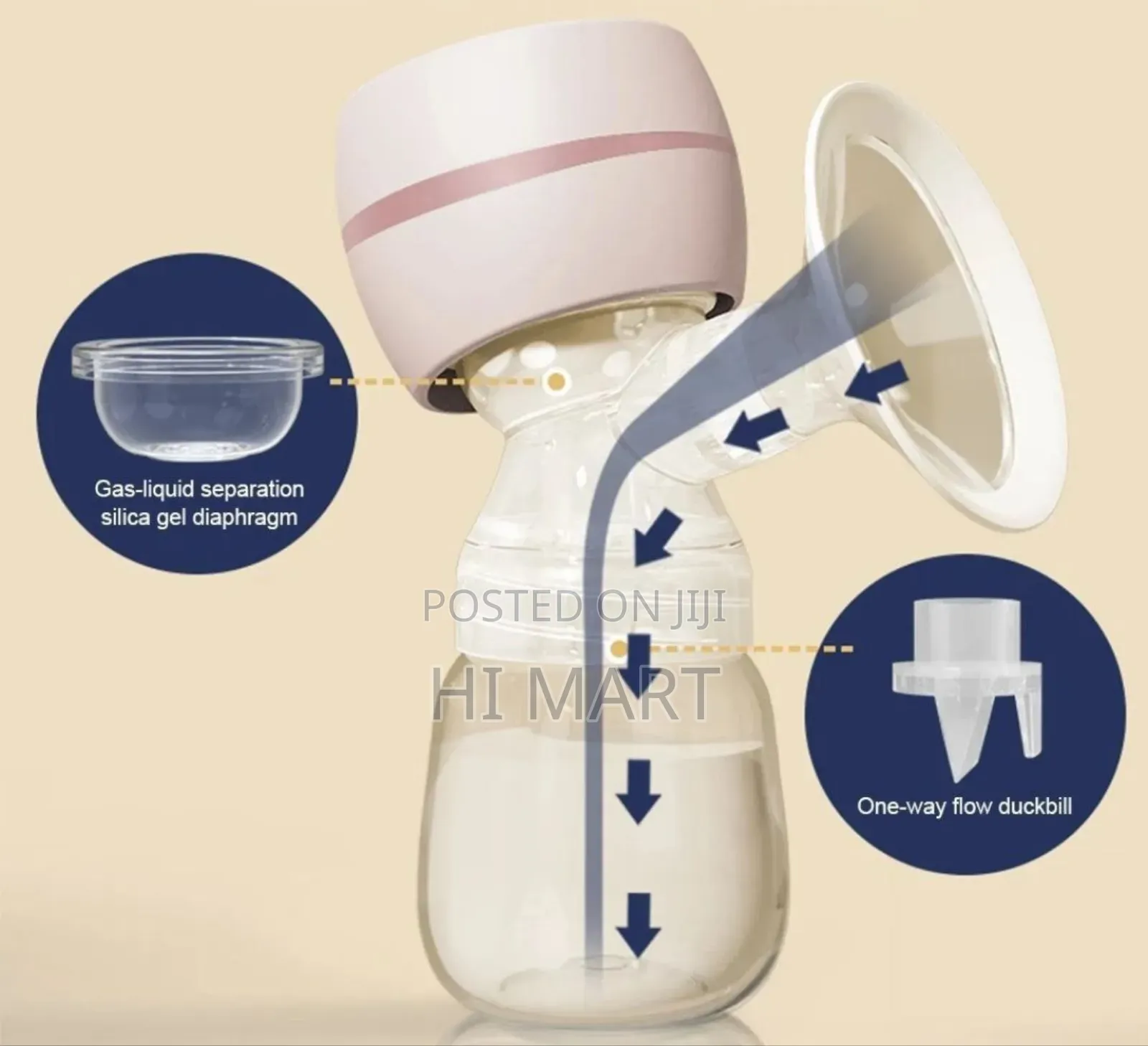 High Quality Lectric Rechargeable Breast Pumper