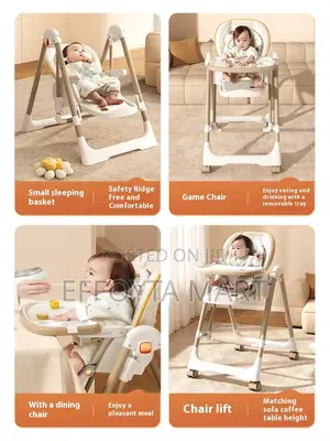 Multifunction 5 in-1 Baby High Chair