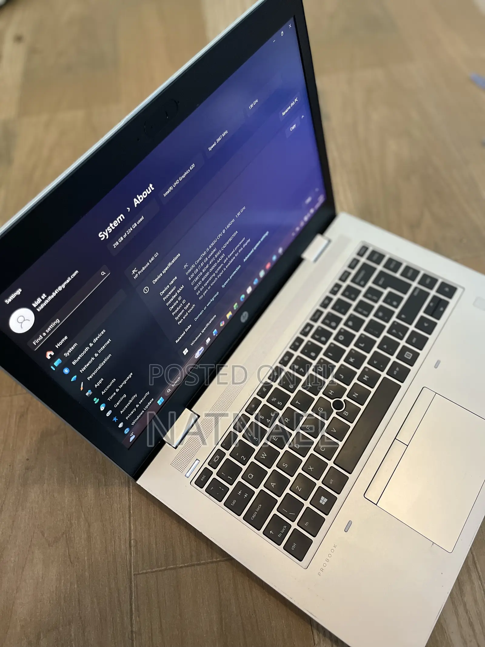 New Laptop HP ProBook 640 G5 8GB Intel Core i5 SSD 256GB