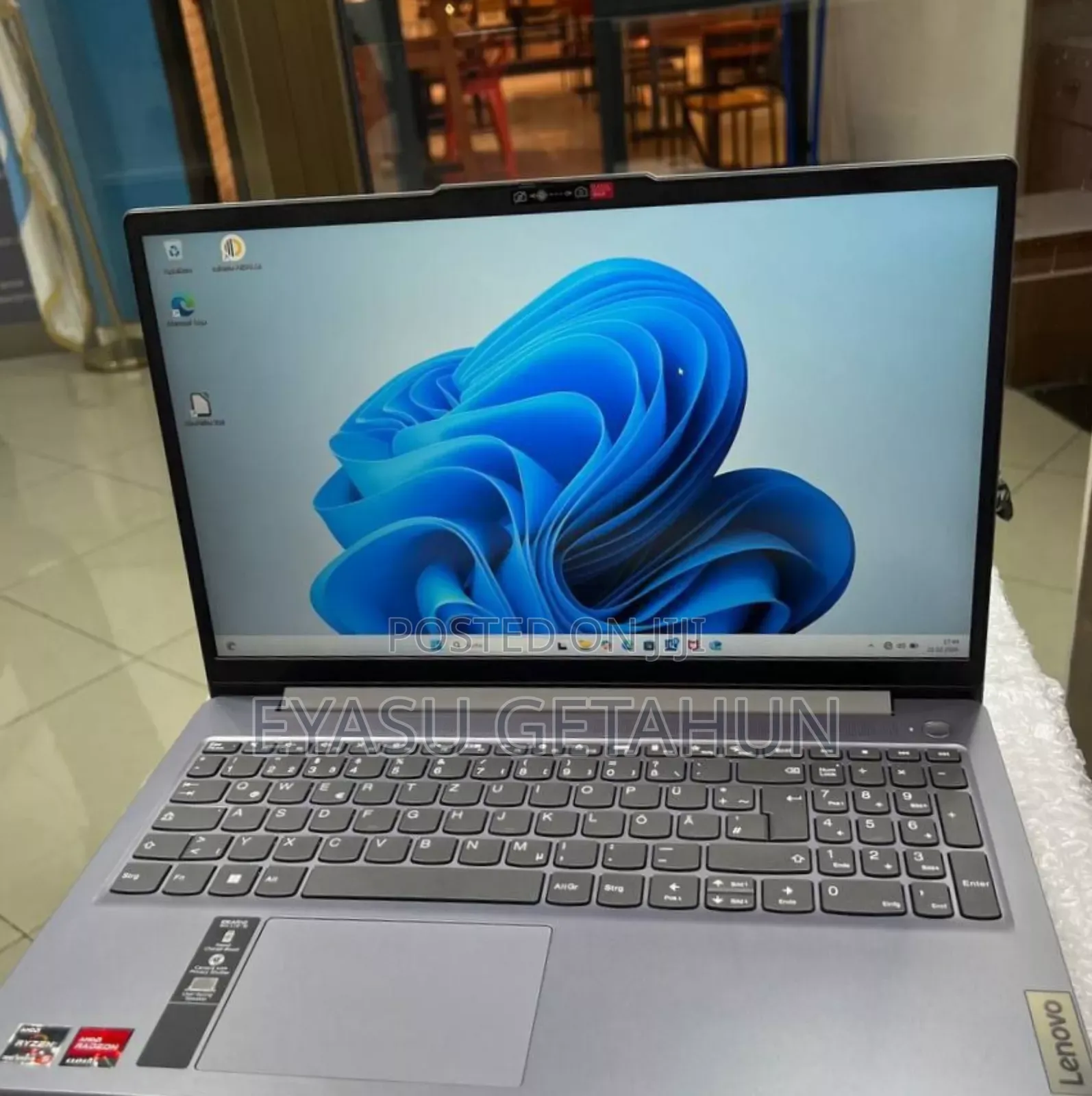 New Laptop Lenovo Ideapad 3 16GB AMD Ryzen 5 SSD 512GB