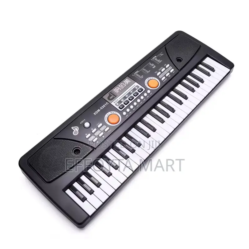 Baby Piano የልጆች ሙዚቃ መጫወቻ ፒያኖ የራሱ ማይክ ያለው