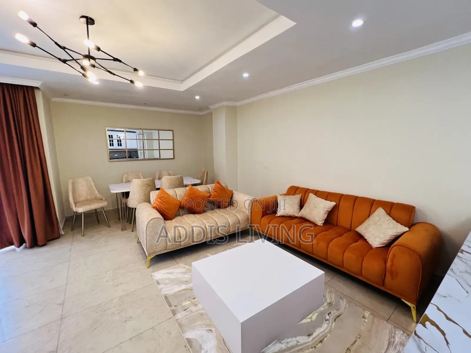 Furnished 3bdrm Apartment in Bole for rent