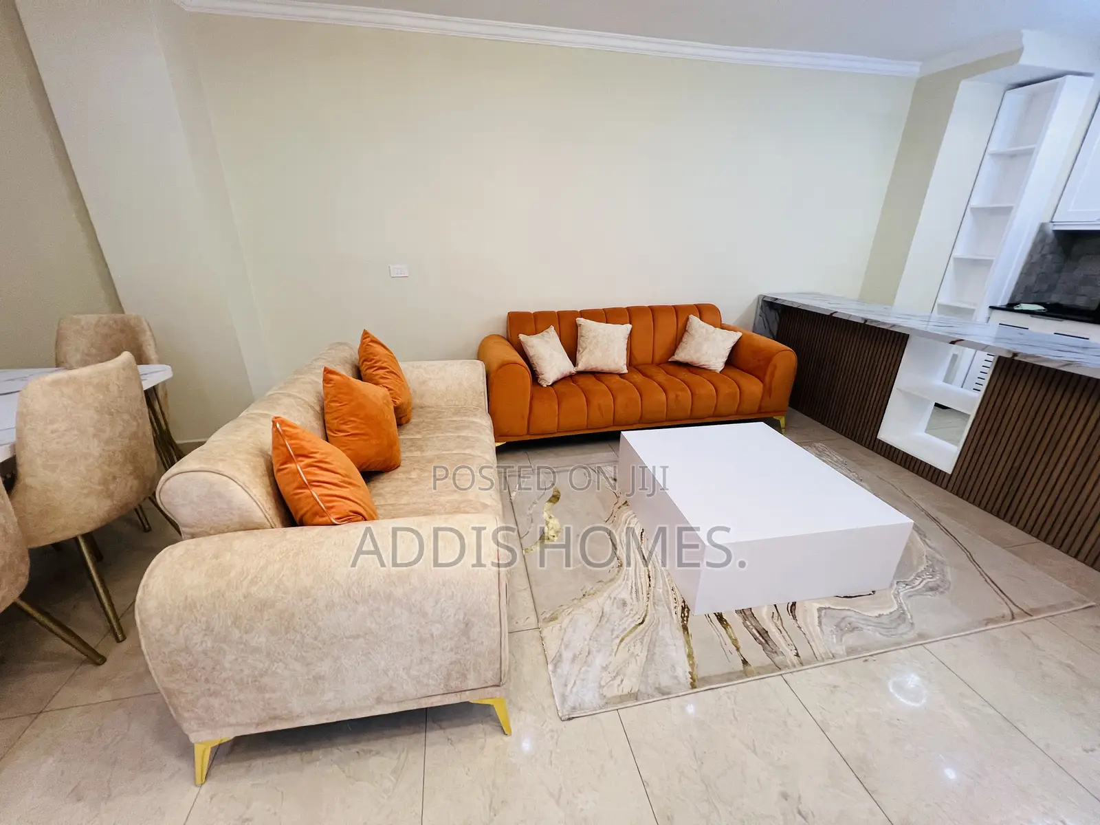 Furnished 3bdrm Apartment in Bole for rent