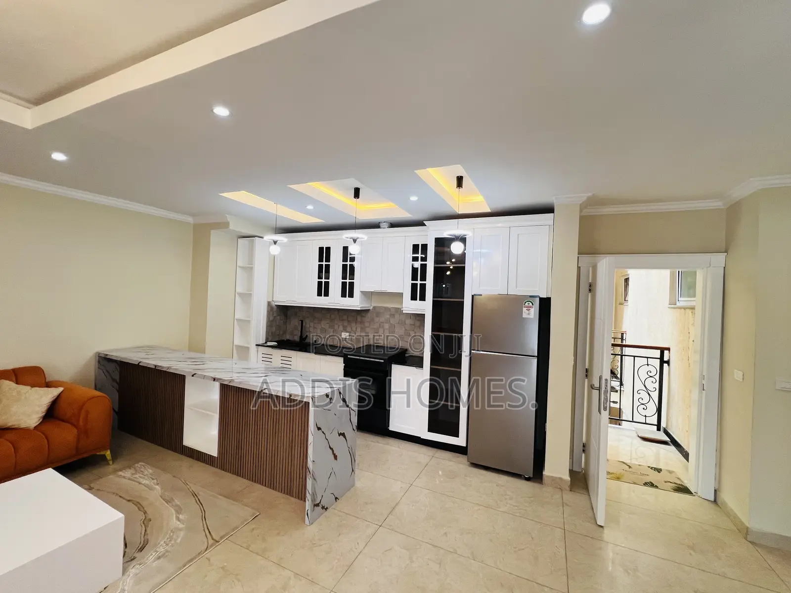 Furnished 3bdrm Apartment in Bole for rent