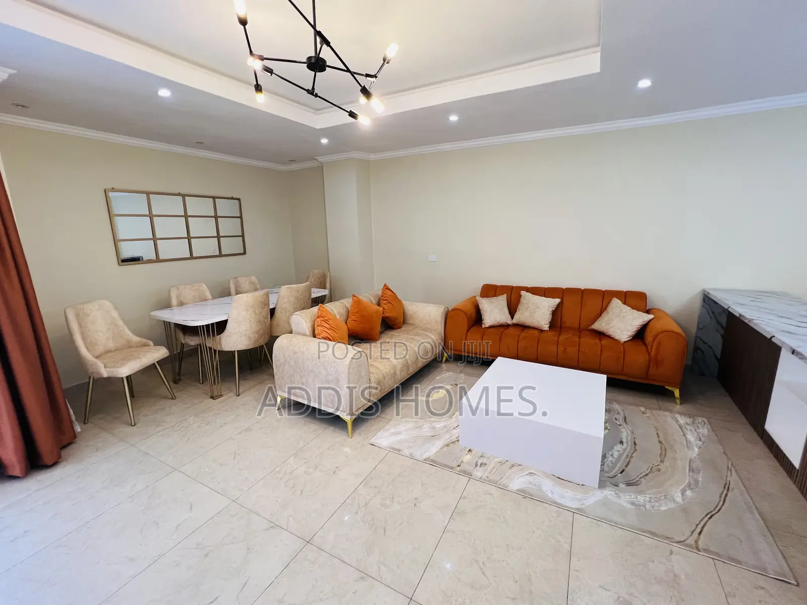 Furnished 3bdrm Apartment in Bole for rent