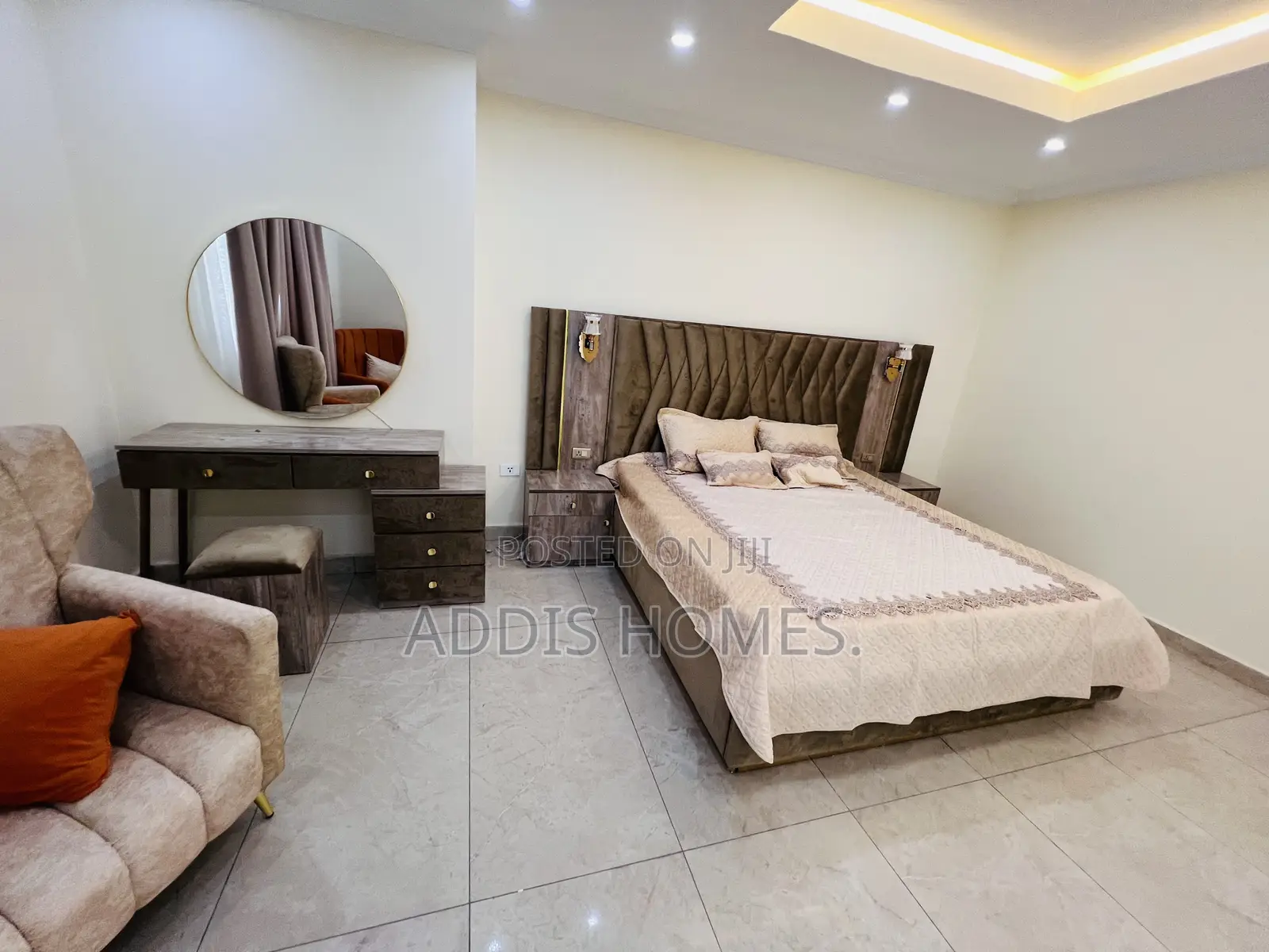 Furnished 3bdrm Apartment in Bole for rent