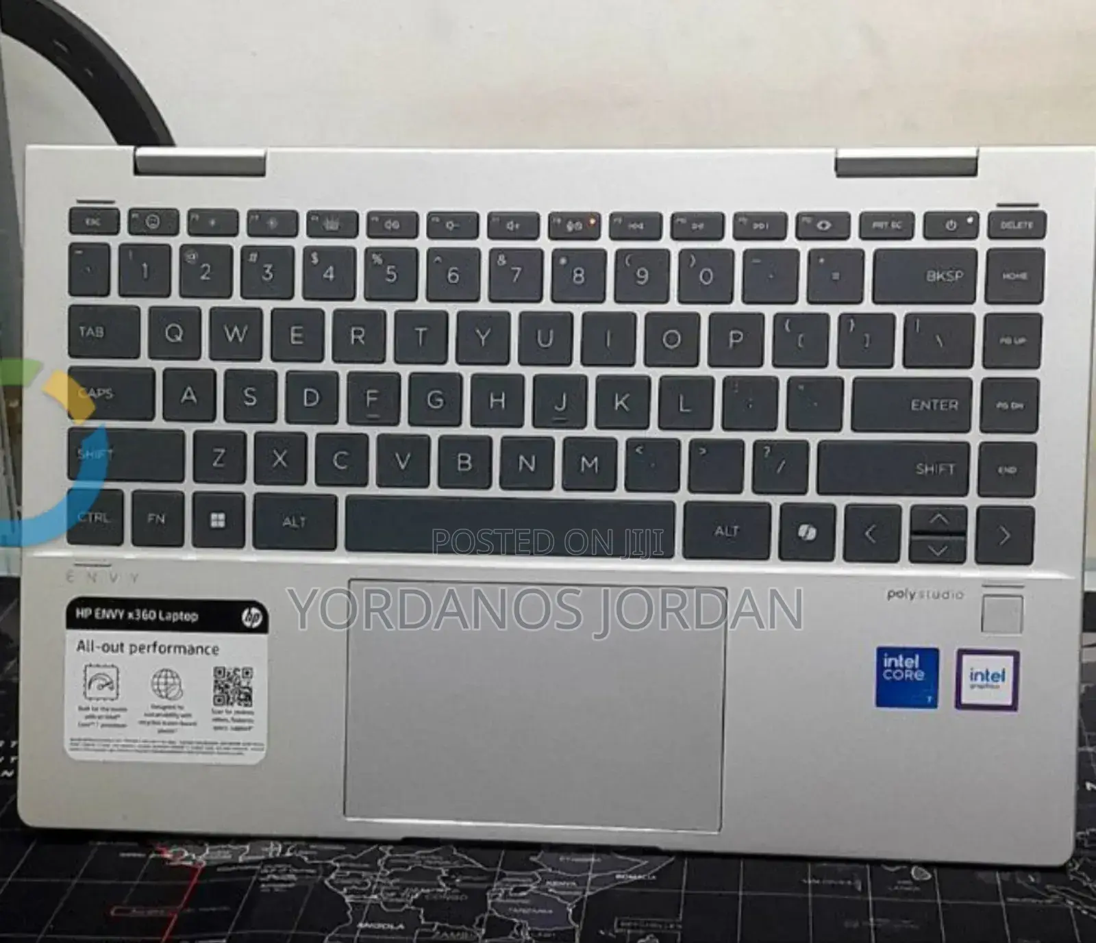 New Laptop HP Envy x360 16GB Intel Core 7 SSD 512GB