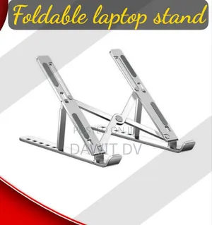 Foldable Height Adjustable Metal Frame Laptop Stand