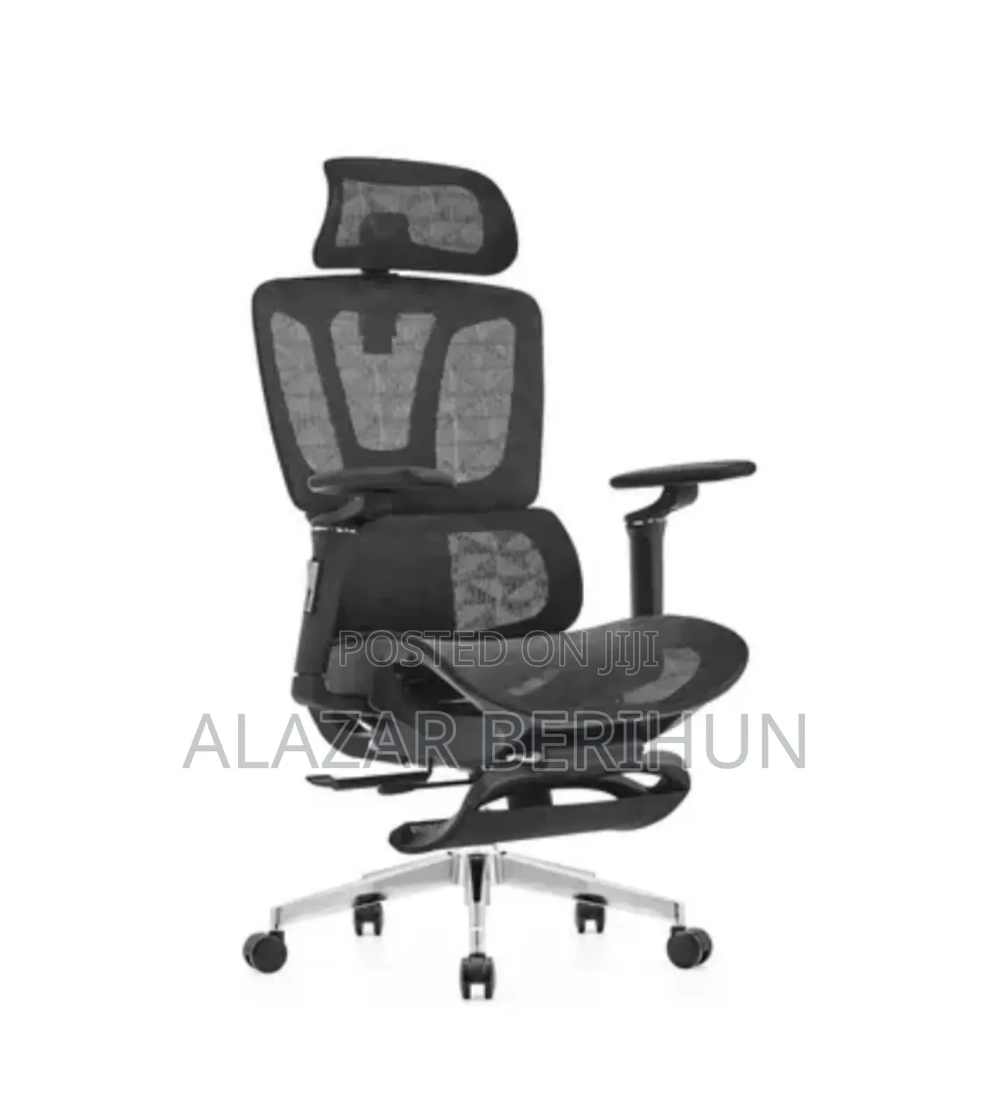 Comfortable Modern Ergonomic Chair With Leg Rest