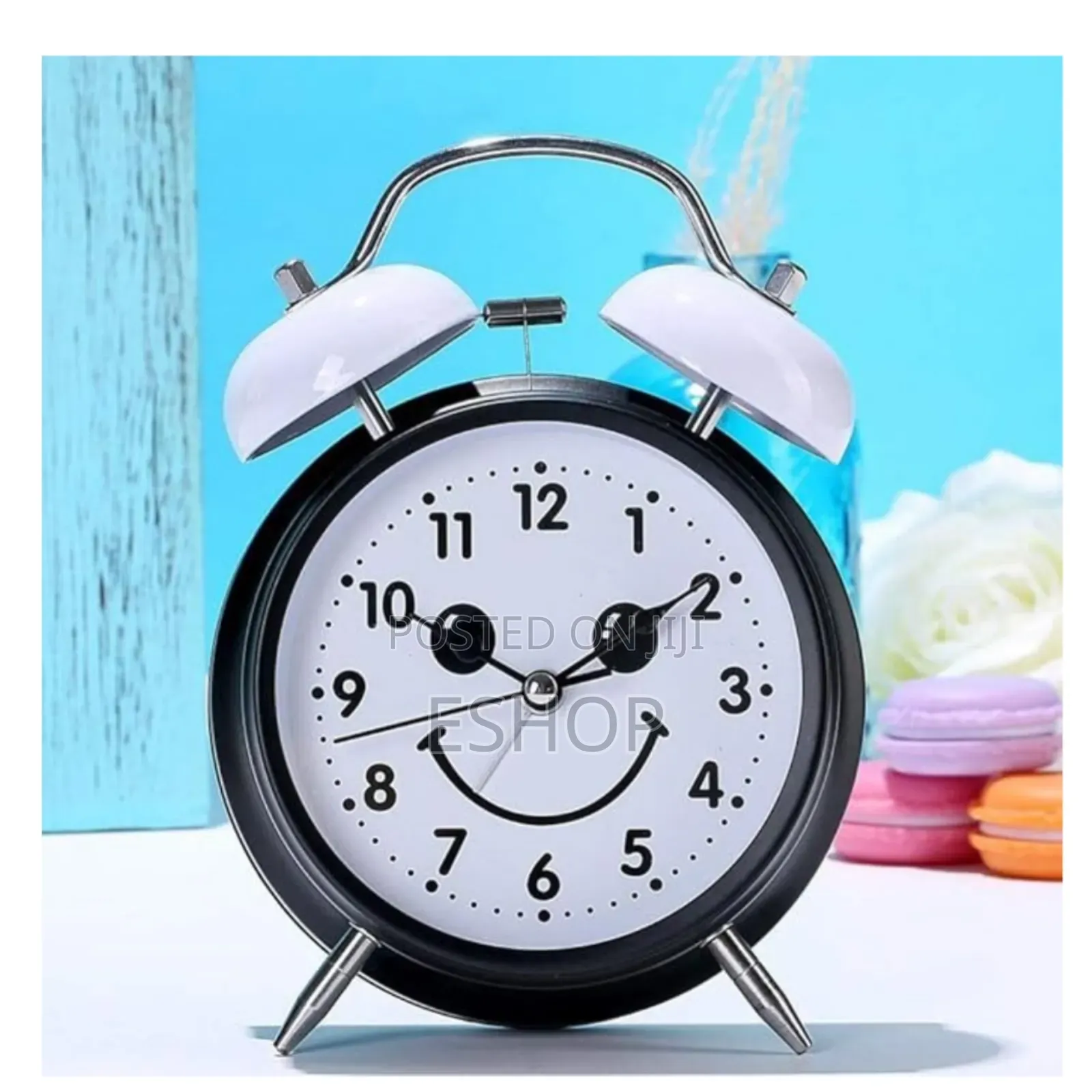Battery Alarm Clock – No Outlet Required for Placement