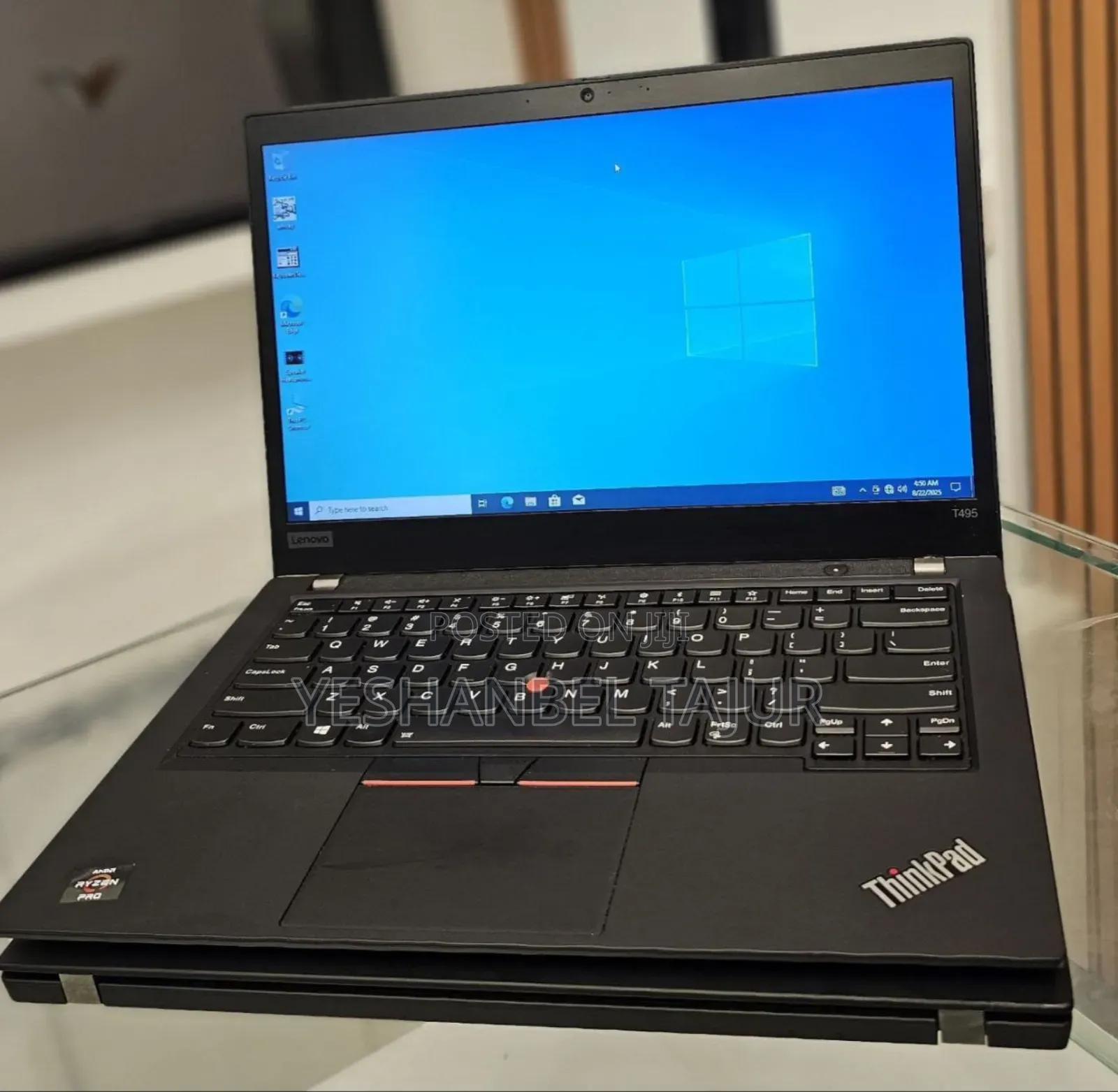 New Laptop Lenovo ThinkPad t495s 16GB AMD Ryzen 5 SSD 512GB