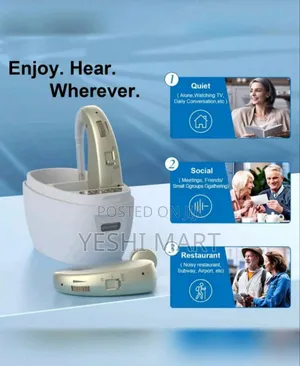 Rechargeable Hearing, Golden,Blue,Black, Usb Charging,36v Max Battery