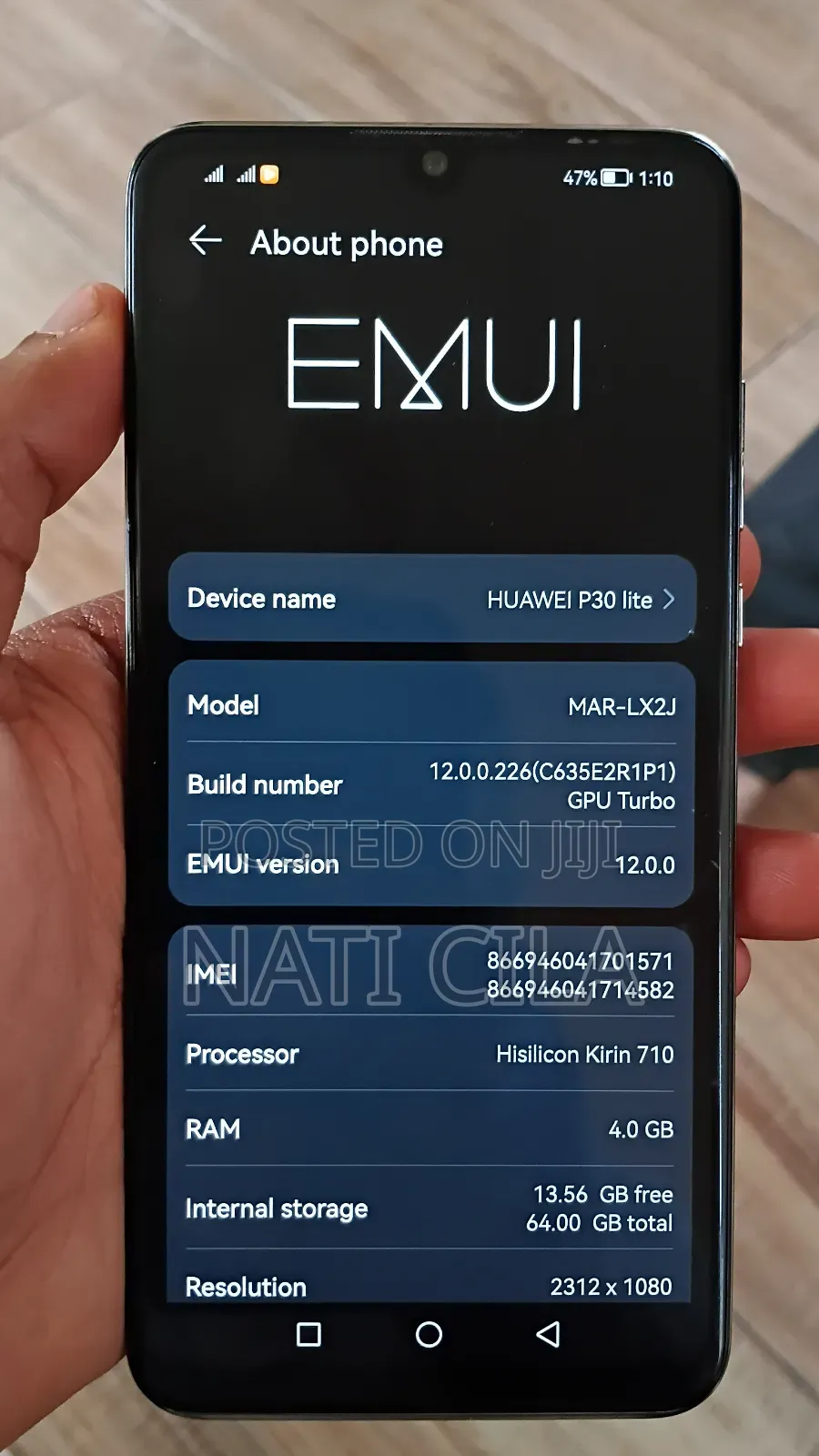 Huawei P30 Lite 128 GB White
