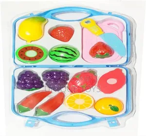 Cut Cook Vegetable Fruit Playset, 11 PCS