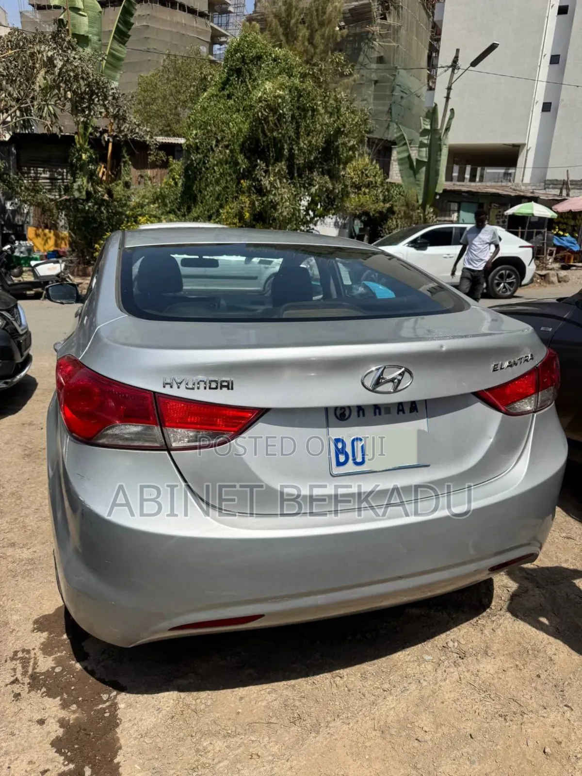 Hyundai Elantra 2012 Silver