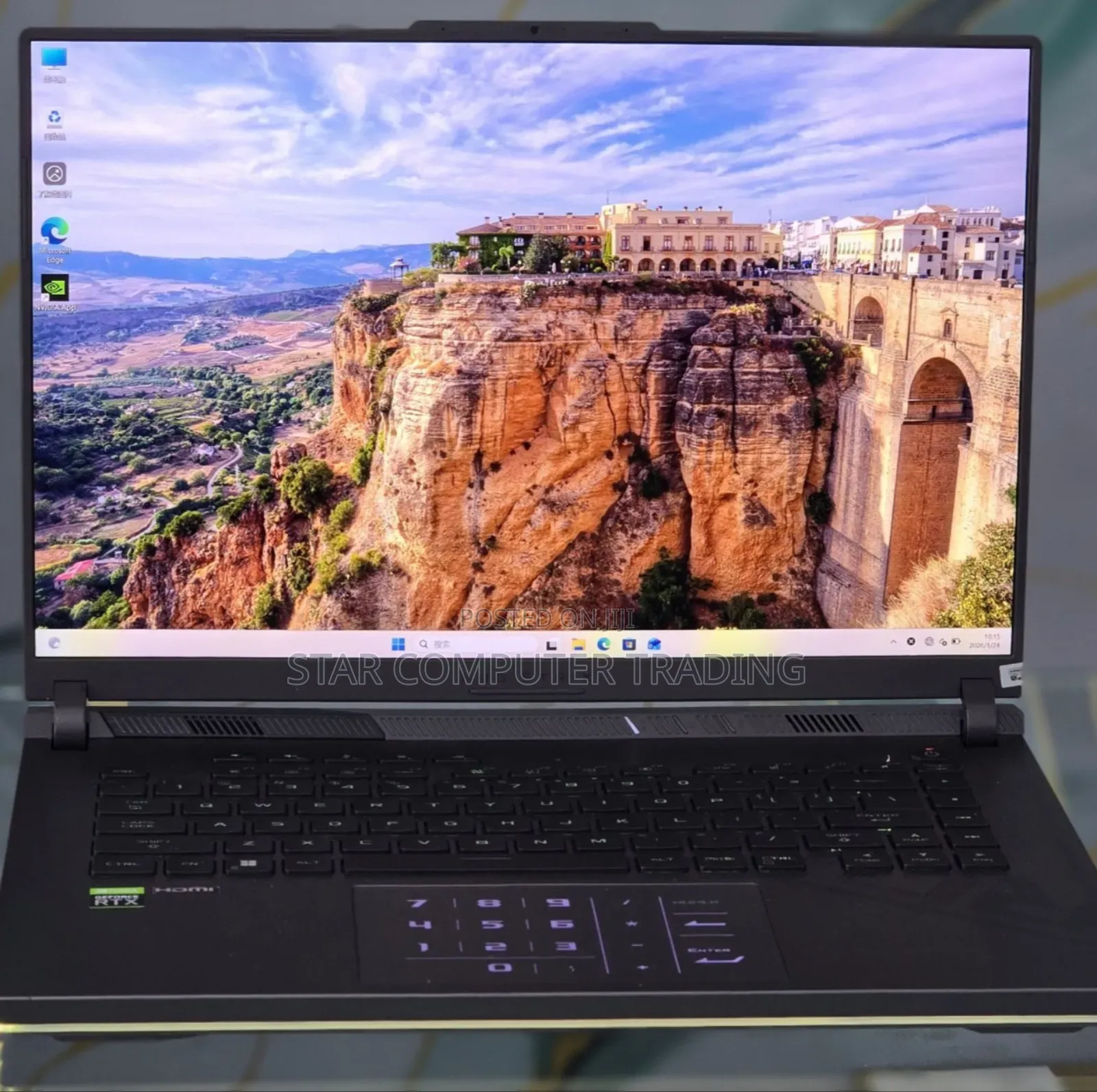 New Laptop Asus ROG Strix G16 G614 16GB Intel Core i9 SSD 1T