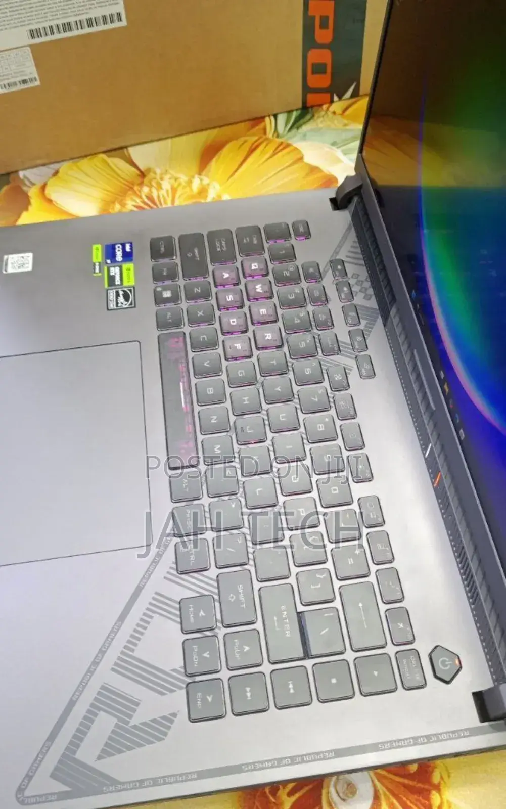 New Laptop Asus ROG Strix G16 G614 16GB Intel Core i9 SSD 1T