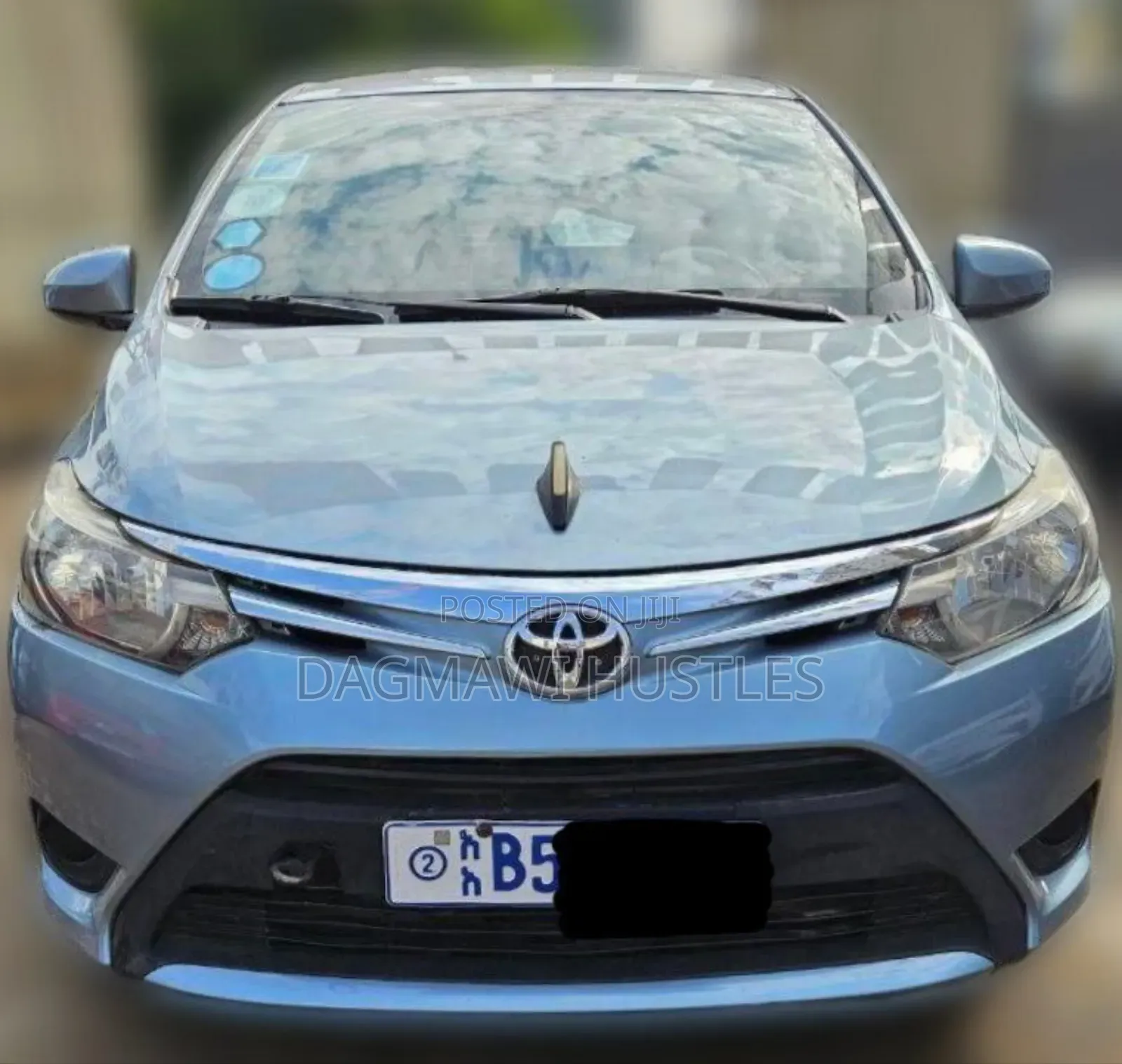 Toyota Yaris 2014 Blue