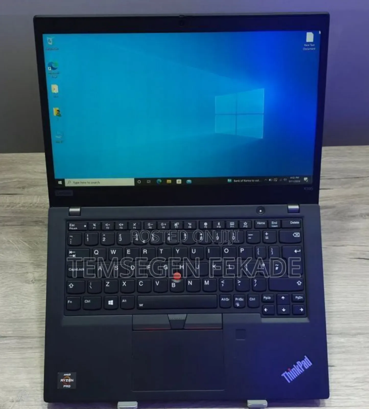 New Laptop Lenovo ThinkPad x395 16GB AMD Ryzen 5 SSD 512GB