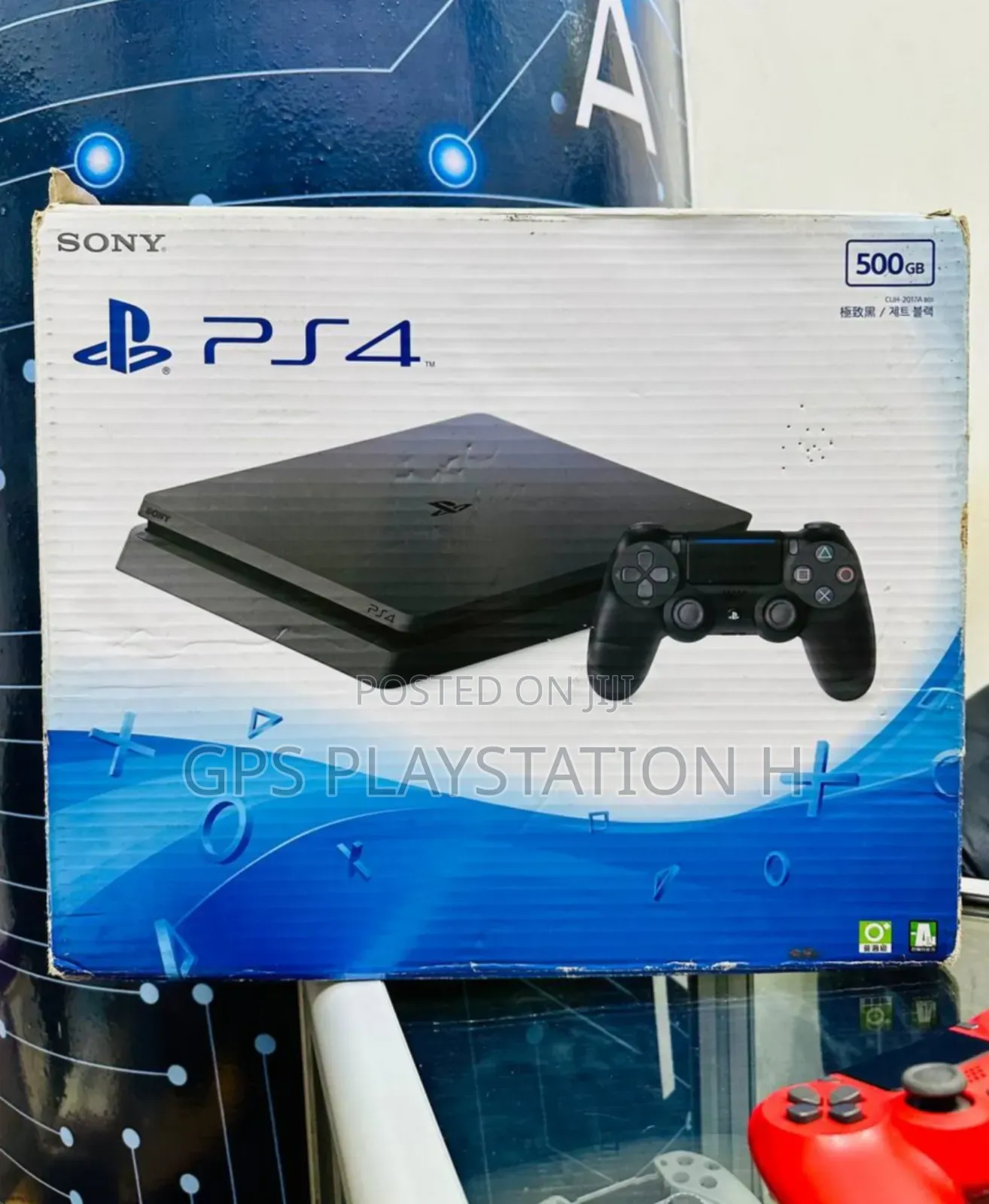 Playstation 4 Slim Brand New ጄ ል ብ ሬ ክ አዲስ 00#