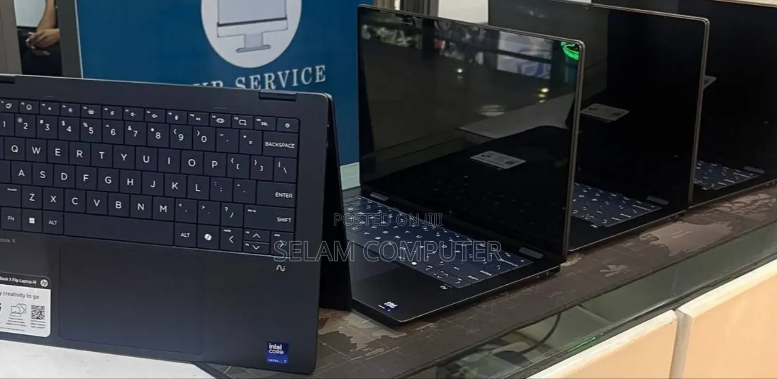 New Laptop HP OmniBook X Flip 14" 16GB Intel Core Ultra 7 SSD 1T