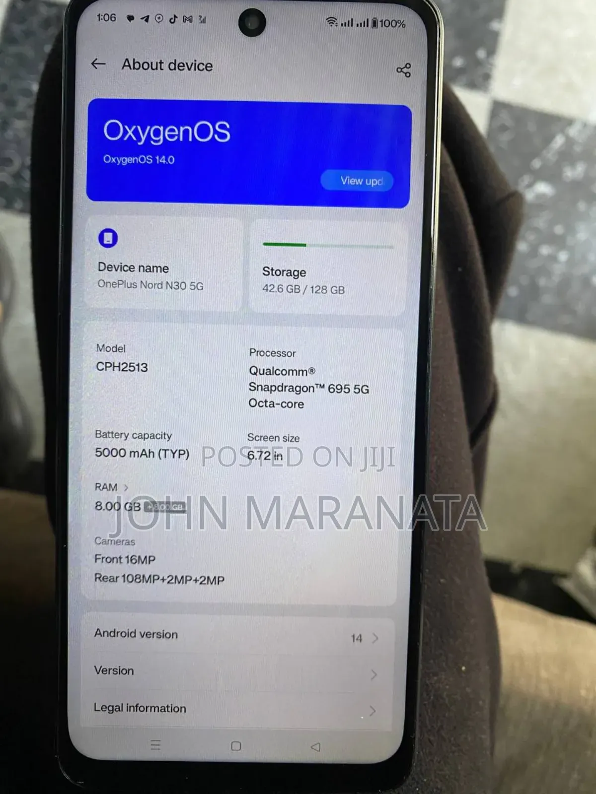 OnePlus Nord N30 128 GB Gray
